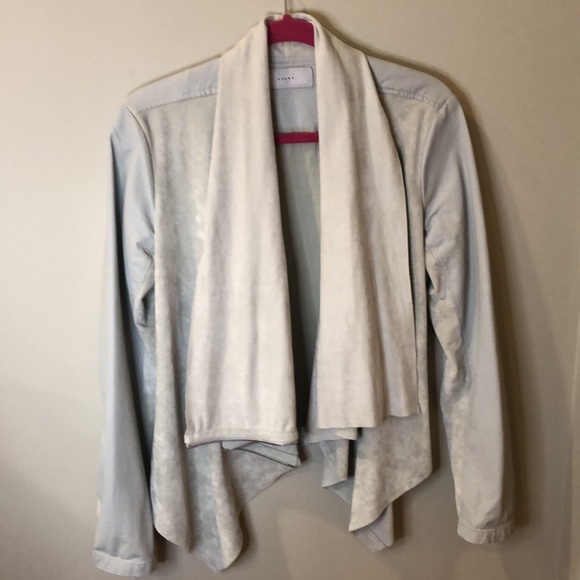 Blank NYC faux leather suede M jacket grey - Picture 4 of 6